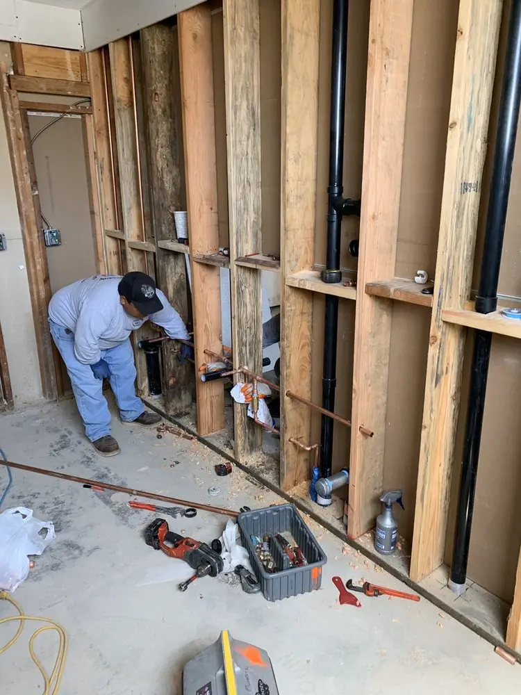 Commercial rough-in plumbing for Water Heater Replacement in Jack Britt